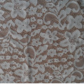 White Spandex Lace Fabric